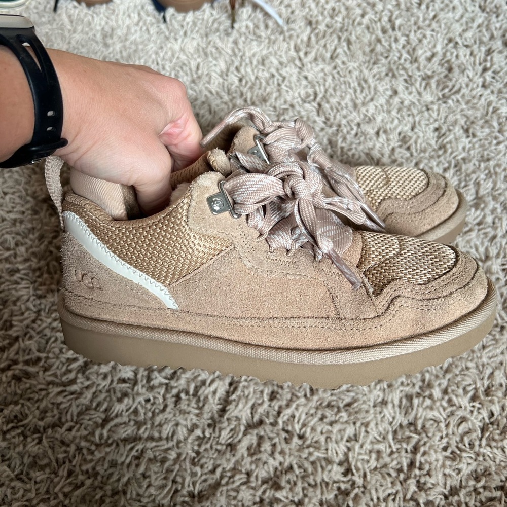 UGG Tan Sneakers with Cream Lining